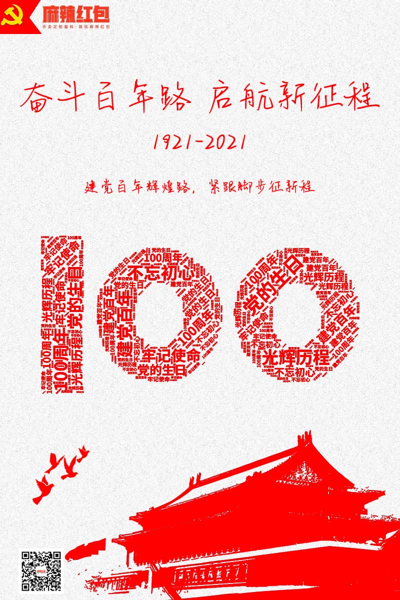 热烈庆祝中国共产党成立100周年(图1)